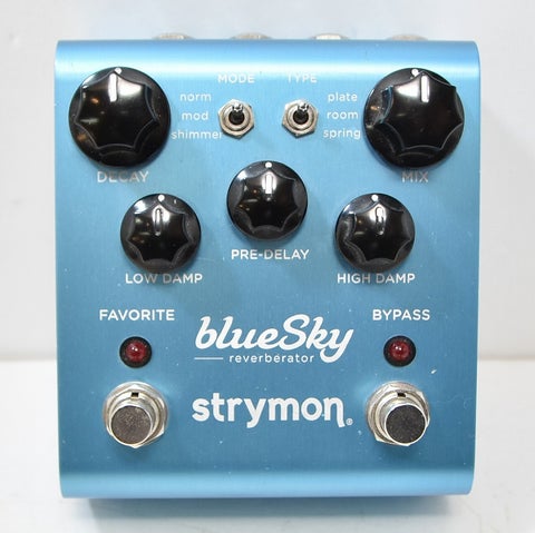 中古】STRYMON / BLUESKY Reverb 初期型 【心斎橋店】 | リバーブ 中古】STRYMON / BLUESKY Reverb 初期型 【心斎橋店】 | リバーブ