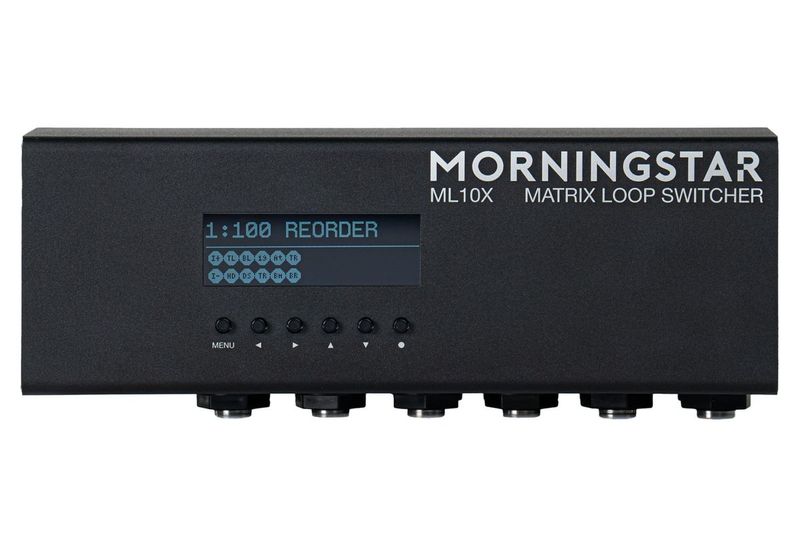 Morningstar FX / ML10X Stereo Reorderable Loop Switcher MIDI専用