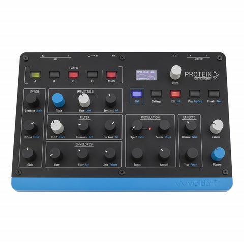 waldorf ウォルドルフ / Protein ウェーブテーブルシンセ | モジュール waldorf ウォルドルフ / Protein ウェーブテーブルシンセ | モジュール