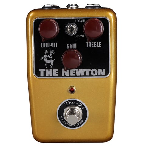 Tru-Fi THE NEWTON ギターエフェクター ゴールド Tru-Fi / Newton Miniシリーズ ブースター オーバードライブ【国内正規