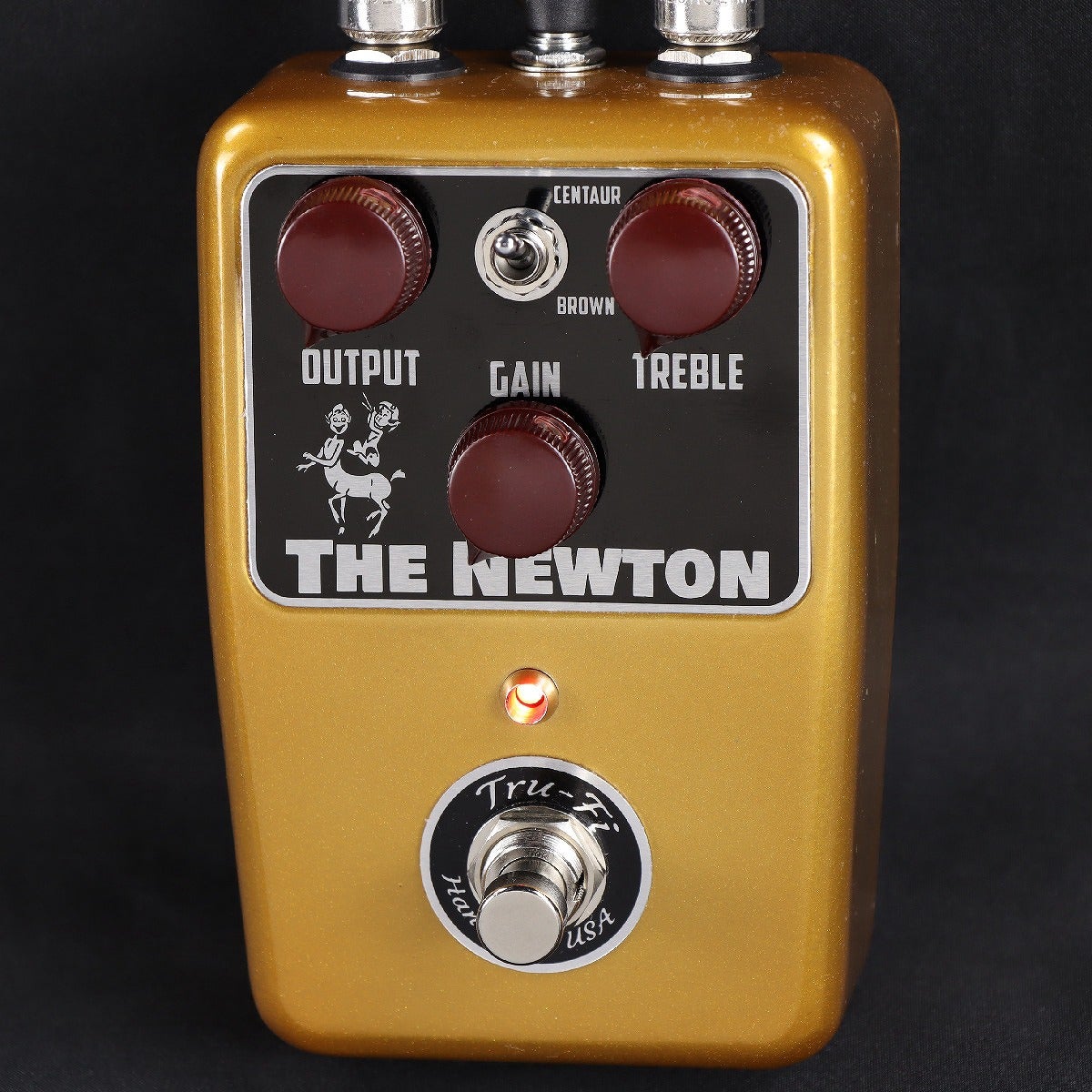 Tru-Fi THE NEWTON ギターエフェクター ゴールド セール品》[筐体サイズ2/3/ミニシリーズ] Tru-Fi / Newton ブースター