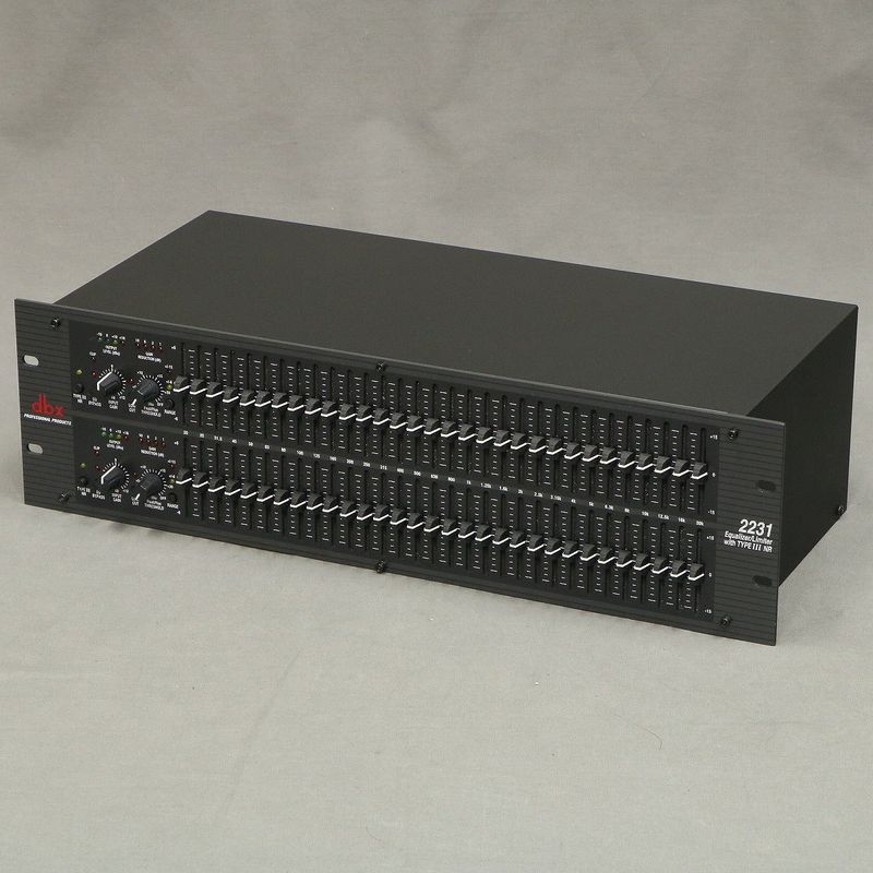 中古】 DBX / 2231 Graphic Equalizer Limiter with Type III