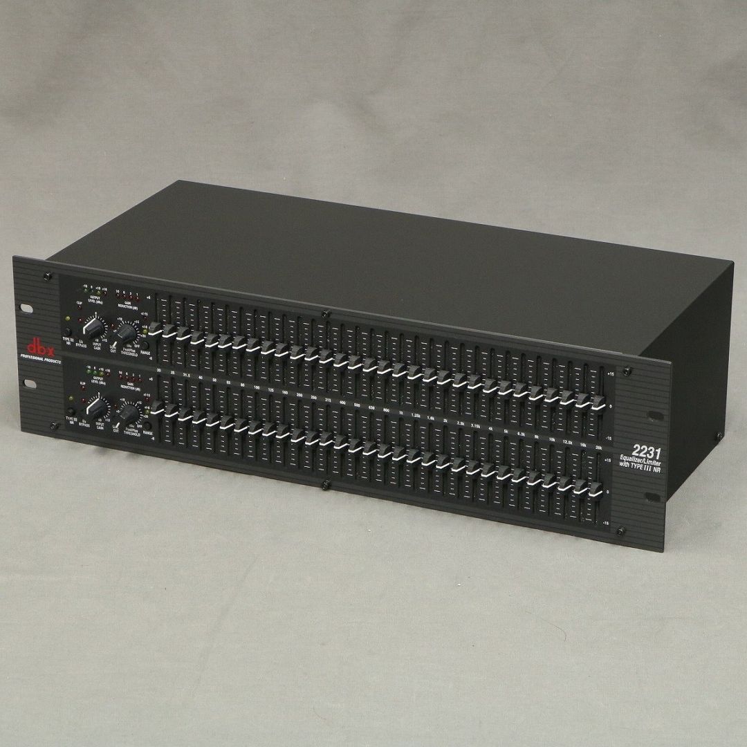 中古】 DBX / 2231 Graphic Equalizer Limiter with Type III