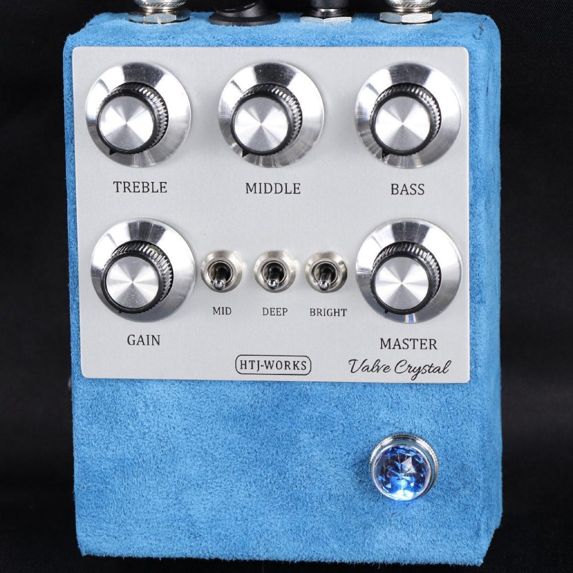 HTJ-WORKS / Valve Crystal Silver Top 12AX7 Tube Preamp Dark Blue