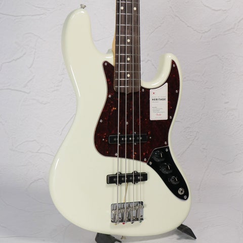 Fender / Made in Japan Heritage 60s Jazz Bass Rosewood Olympic White 【S/N JD26000715】【アウトレット特価】【名古屋栄店】