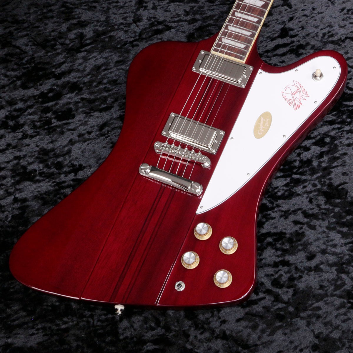 Epiphone カスタム　ファイヤーバード ベース　ブリッジ無し　純正ケース付 000000105802_vcg8IgB.jpg