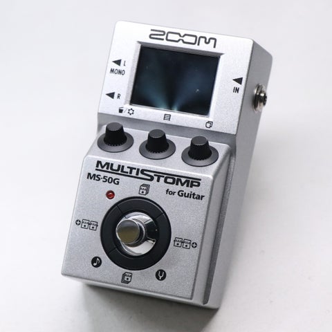 中古】ZOOM / MS-50G MultiStomp Guitar Pedal 【梅田店