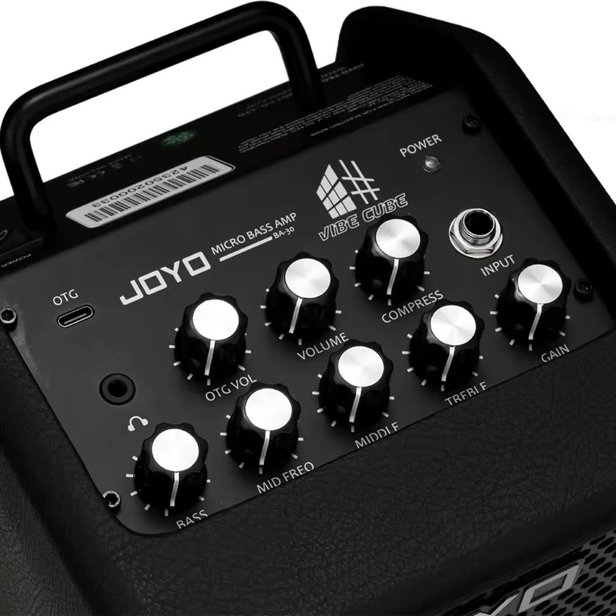 ベーシスト用小型アンプ】 JOYO / BA-30 VIBE CUBE (BLK) ブラック