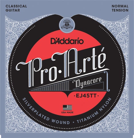 D'Addario / EJ45TT Pro-Arte Dynacore Titanium Trebles Normal