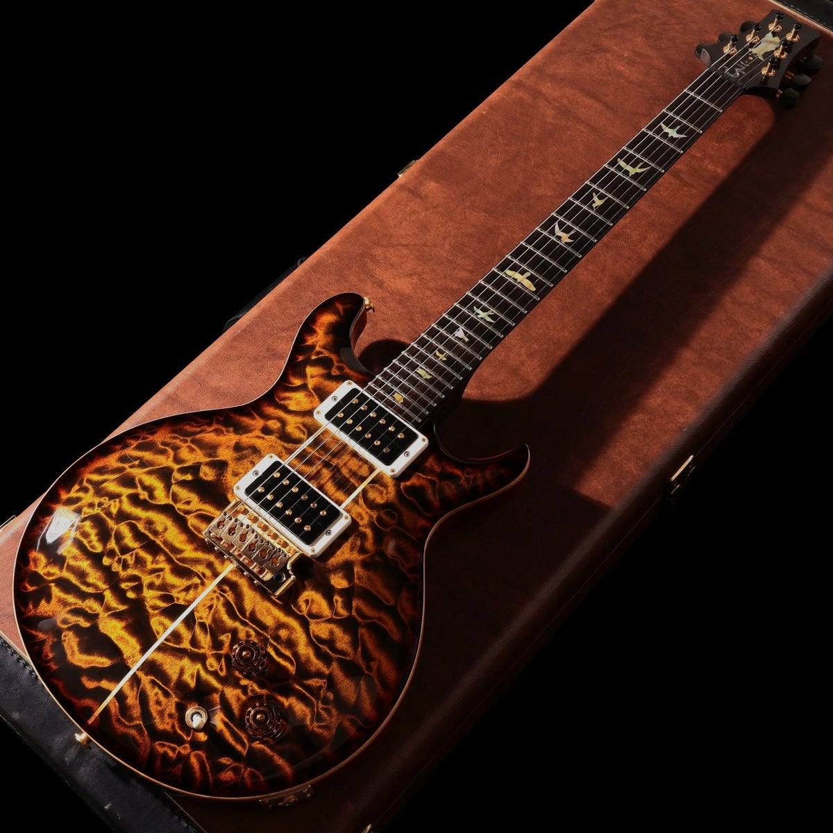 Paul Reed Smith (PRS) / 2014 Private Stock Brazilian #4527 Santana II Tiger Eye Burst【오차노미즈 본점】【가격 인하】 사진 4