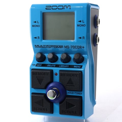 ZOOM MS-70CDR マルチエフェクター　中古 中古】ZOOM / MS-70CDR+ / Multi Stomp 【池袋店】 | コンパクトタイプ