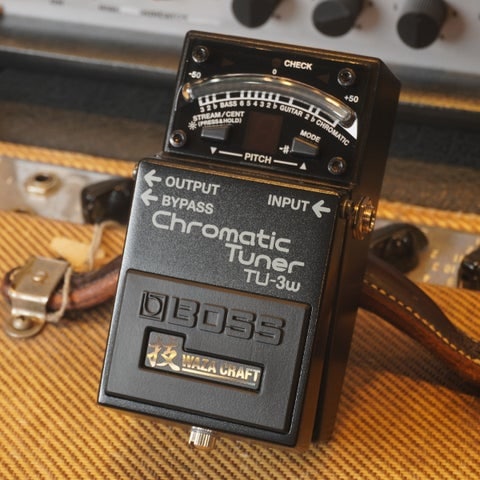 BOSS / TU-3W (J) Chromatic Tuner技 WAZA CRAFT Made in Japan 日本製 TU3W Black