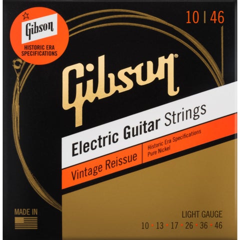 Gibson / SEG-HVR10 Vintage Reissue Electric Guitar Strings Light 10-46 エレキギター弦 【福岡店】