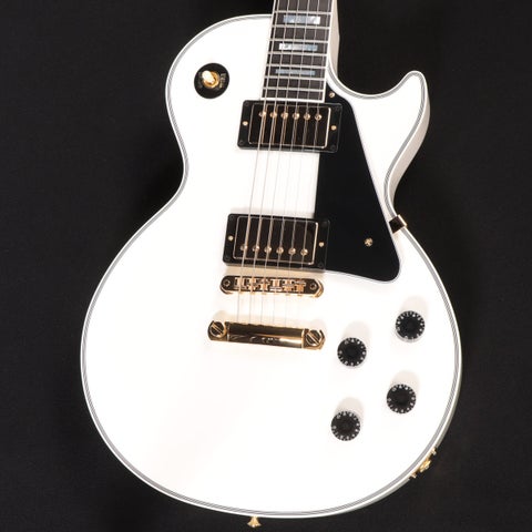 Gibson Custom / Les Paul Custom w/Ebony FIngerboard Gloss Alpine White ≪S/N:CS503210≫ 【アウトレット特価】【心斎橋店】