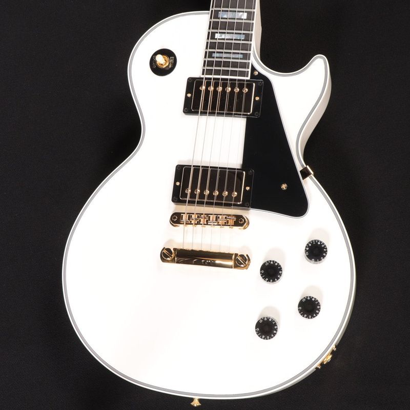 Gibson Custom / Les Paul Custom w/Ebony FIngerboard Gloss Alpine White ≪S/N:CS503210≫ 【アウトレット特価】【心斎橋店】