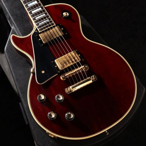 【Vintage】GIBSON USA / Les Paul Custom Wine Red 1976 "Left Hand" 【御茶ノ水本店】【値下げ】