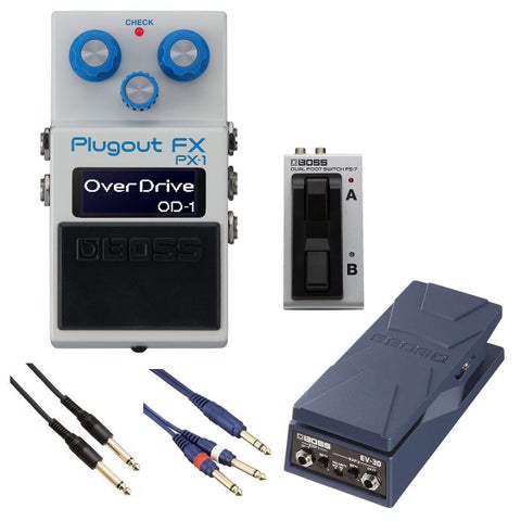 BOSS / PX-1 Plugout FX [自由自在にサウンドメイクセット] FS-7 + EV