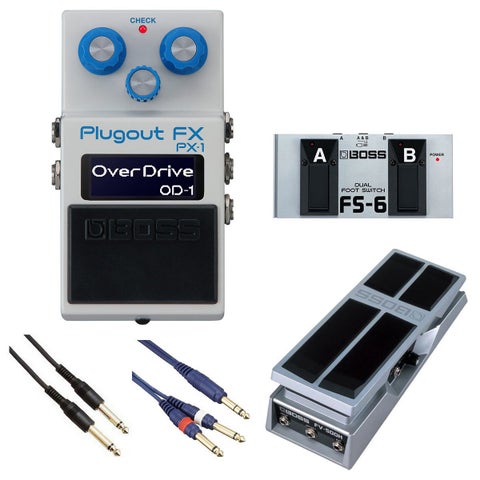 BOSS / PX-1 Plugout FX [自由自在にサウンドメイクセット] FS-6 + FV