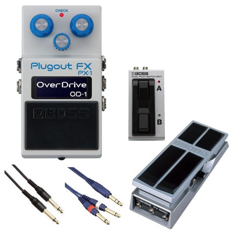BOSS / PX-1 Plugout FX [自由自在にサウンドメイクセット] FS-7 + FV