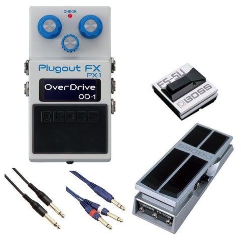 BOSS / PX-1 Plugout FX [自由自在にサウンドメイクセット] FS-5U + FV