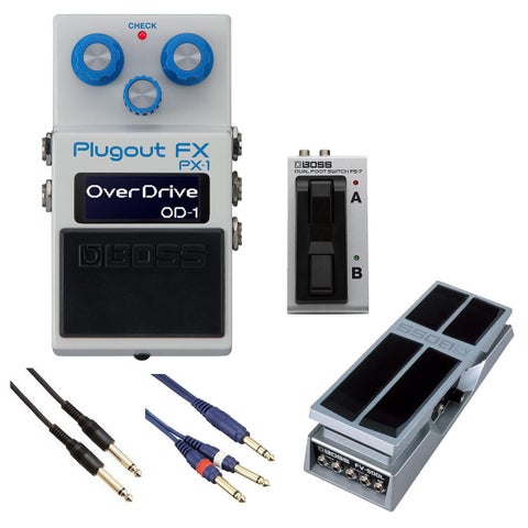 BOSS / PX-1 Plugout FX [自由自在にサウンドメイクセット] FS-7 + FV