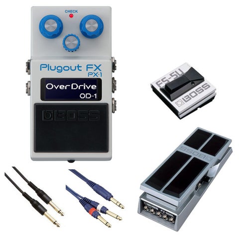 BOSS / PX-1 Plugout FX [自由自在にサウンドメイクセット] FS-5U + FV