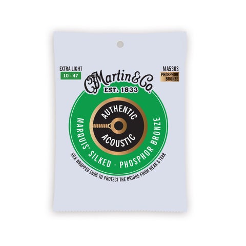 Martin / MA530S MARQUIS SILKED Phosphor Bronze 10-47 アコースティックギター弦 【福岡店】