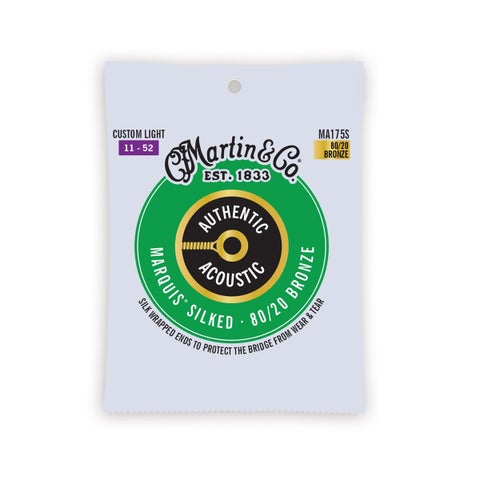 Martin / MA175S MARQUIS SILKED 80/20 Bronze 11-52 アコースティックギター弦 【福岡店】