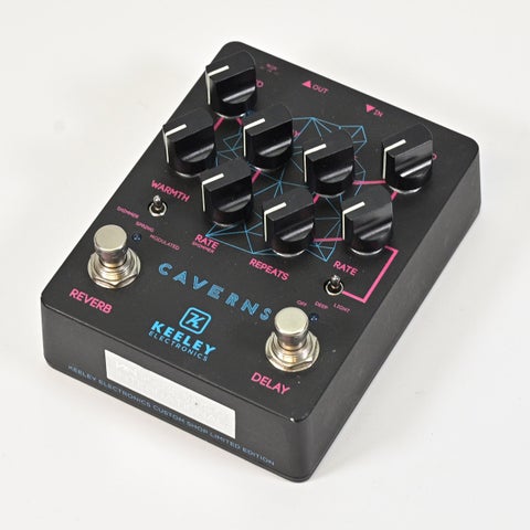 中古】KEELEY / Caverns V2 Limited Edition Black Neon Custom
