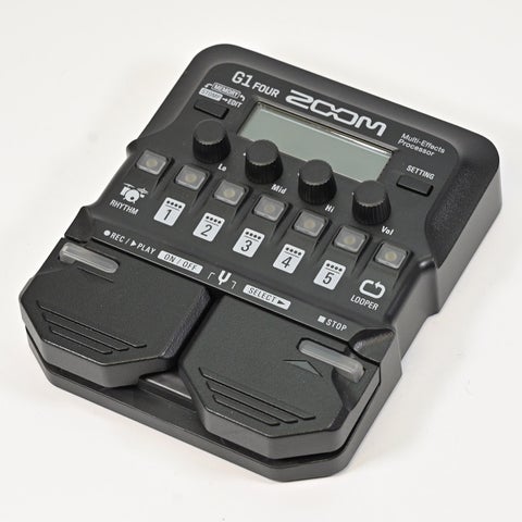 中古】ZOOM / G1 FOUR Guitar Multi-Effects Pedal マルチエフェクター