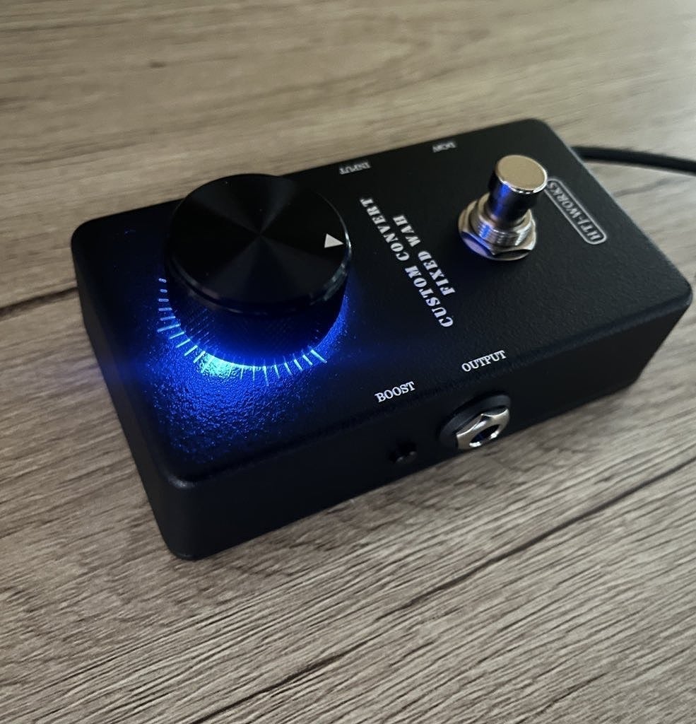 値下げしましたHTJ WORKS Fixed Wah 数量限定生産・新製品】 HTJ-WORKS / CUSTOM CONVERT FIXED WAH 日本製