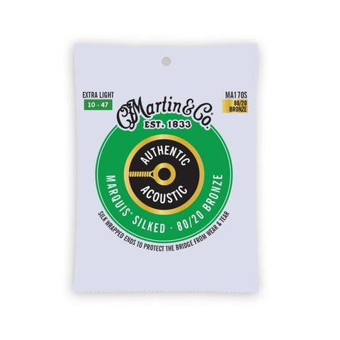 Martin / MA170S MARQUIS SILKED 80/20 Bronze 10-47 アコースティックギター弦
