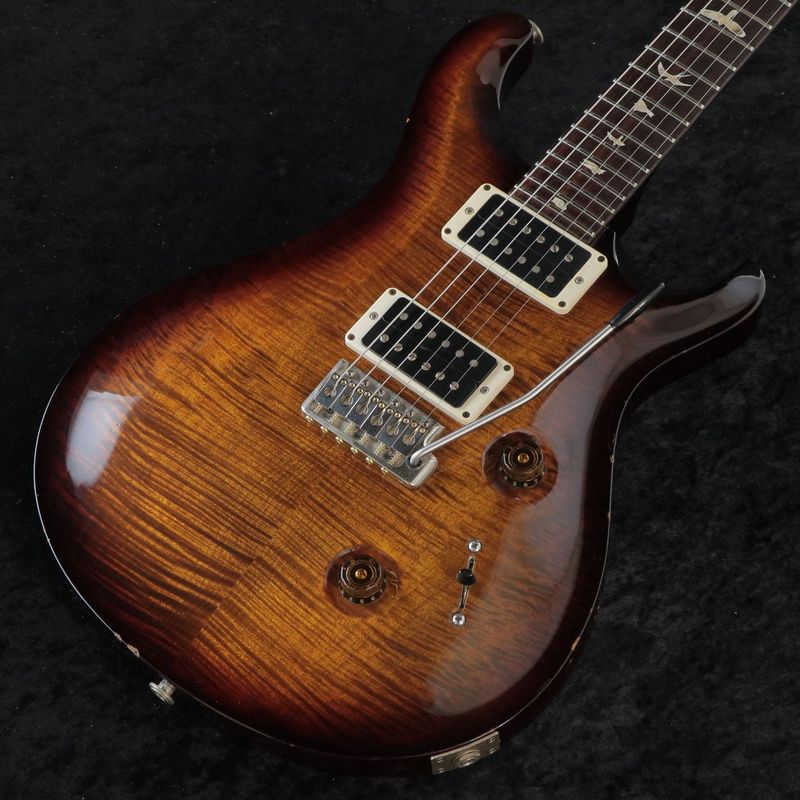 【中古】Paul Reed Smith (PRS) / 2014 Custom 24 10Top Black Gold Burst Pattern Thin Neck【御茶ノ水本店】【値下げ】