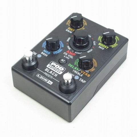中古】LINE 6 / POD Express Black マルチエフェクター ハイゲイン