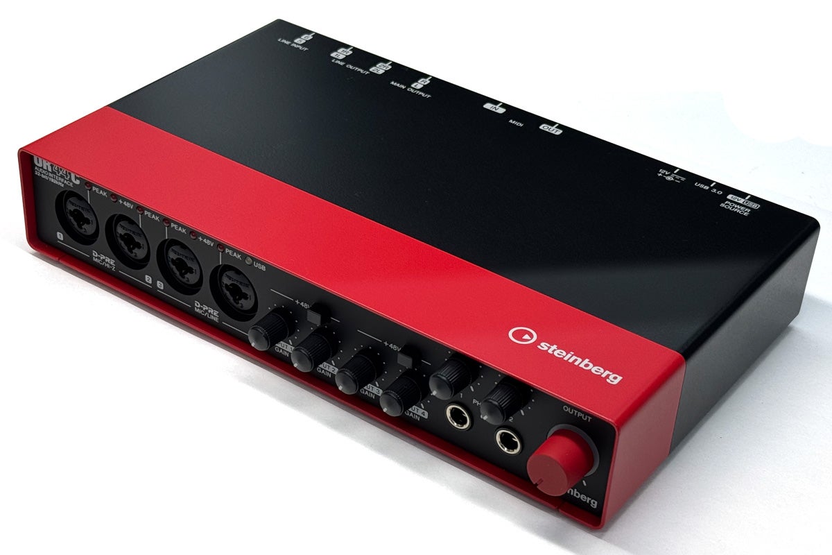 Steinberg スタインバーグ / UR44C RD (レッド) 4in/4out USB3.0 Type