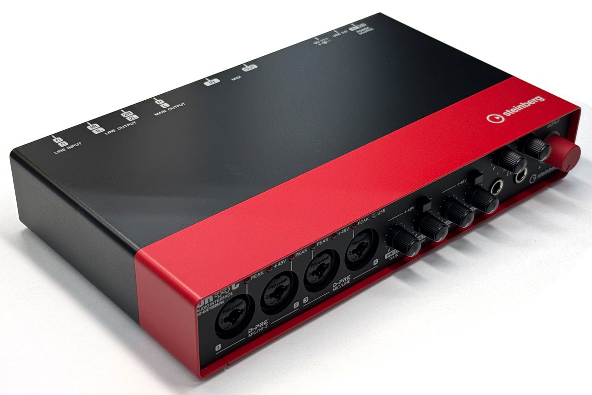Steinberg スタインバーグ / UR44C RD (レッド) 4in/4out USB3.0 Type