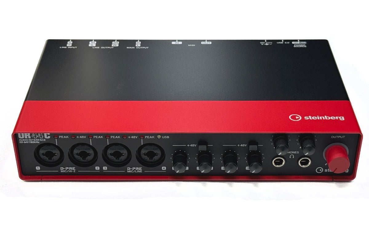 steinberg UR44C 赤 美品 Steinberg スタインバーグ / UR44C RD (レッド) 4in/4out USB3.0 Type