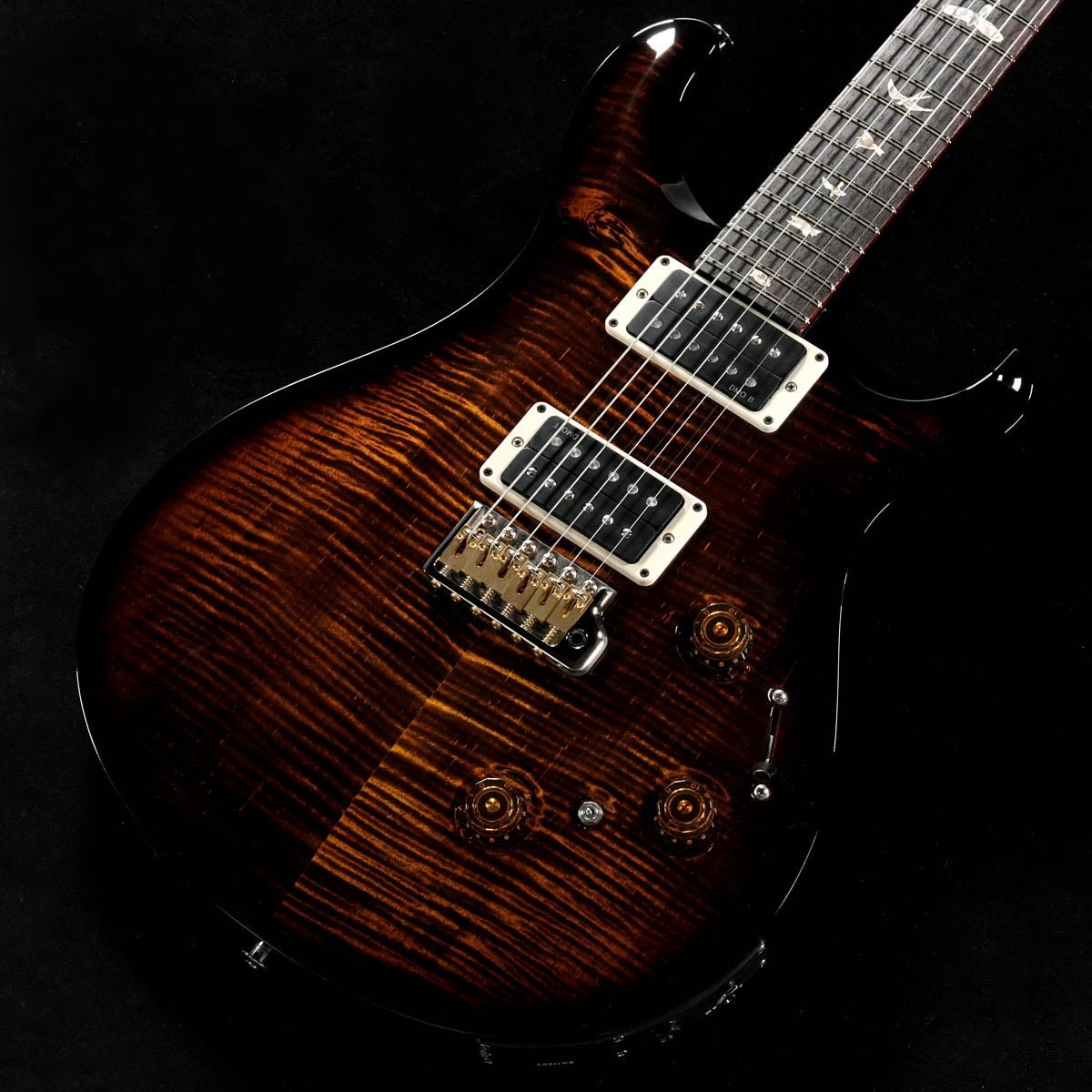 Paul Reed Smith (PRS) / 2025 Custom 24 Piezo Black Gold Wraparound