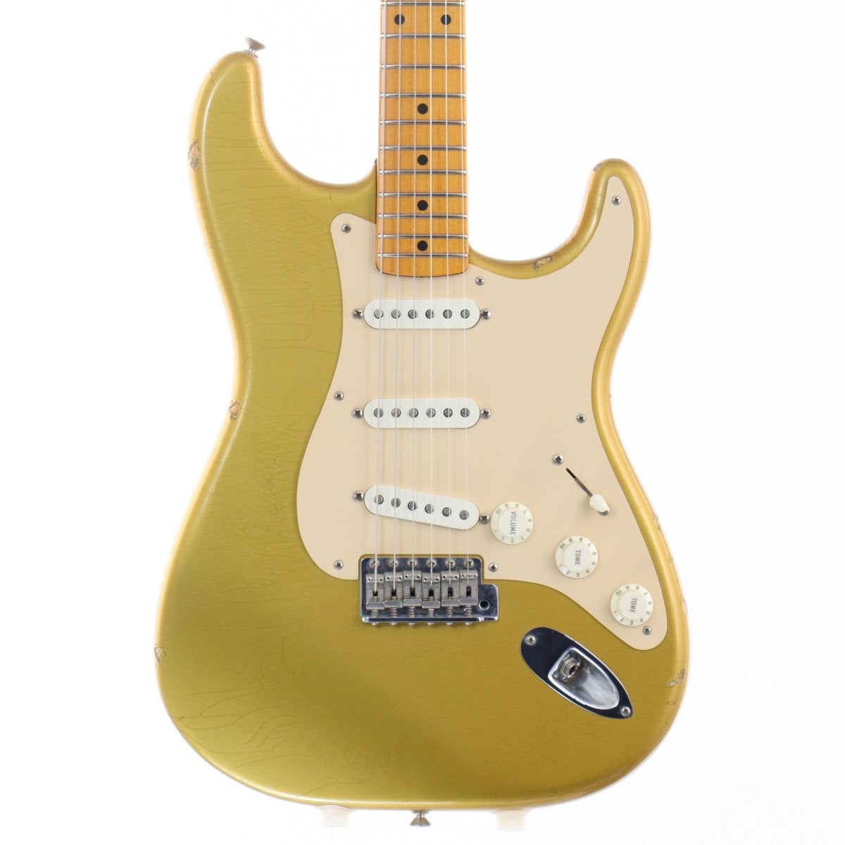 ストラトSSSアセンブリ　カスタム　CS54復刻　高品質　Standard 中古】Fender Custom Shop / Master Built Series Custom 54