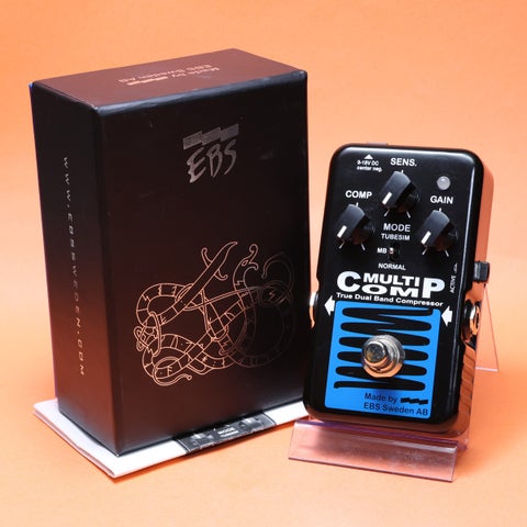 値下げ！コンプレッサー EBS MULTI COMP ベースエフェクター中古 中古】EBS / EBS-MC-BL MULTI COMP BLUE LABEL 【福岡店