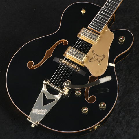 GRETSCH / Synchromatic Falcon Hollow Body Single-Cut with Bigsby  Ebony Fingerboard Black （重量3.68kg） 【御茶ノ水本店】