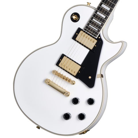 Epiphone / Inspired by Gibson Custom Les Paul Custom Alpine White エピフォン [2NDアウトレット特価]
