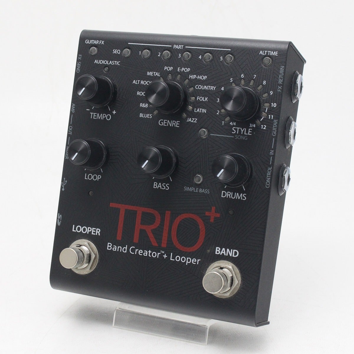 再値下げ！美品　Digitech TRIO+ ルーパー、純正フットスイッチ付き 中古】DIGITECH / TRIO+ 【御茶ノ水本店】 | その他エフェクター