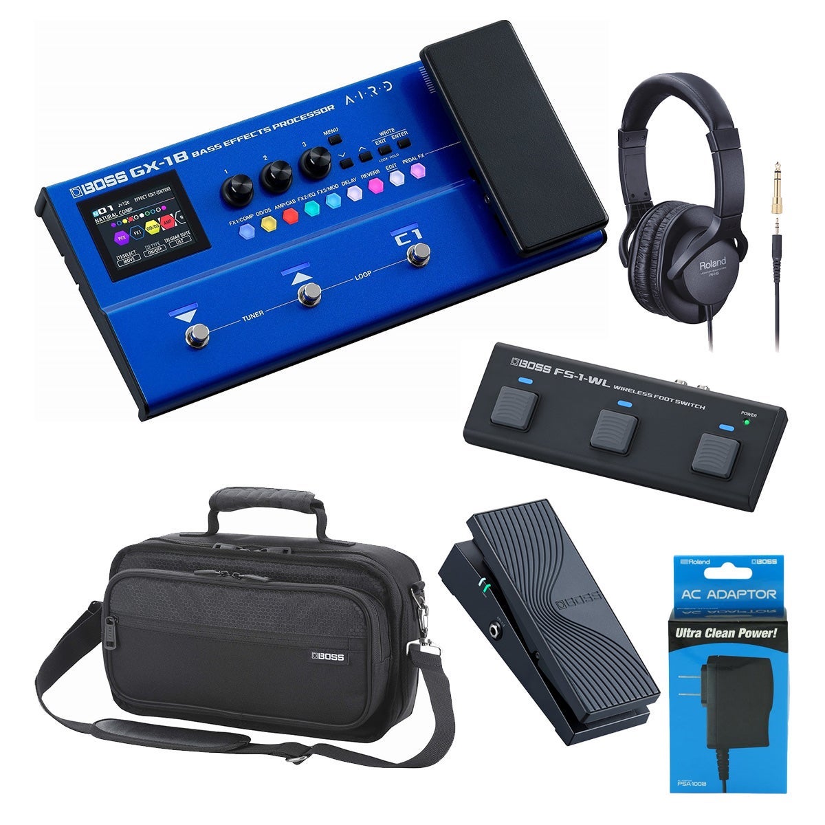 BOSS / GX-1B Bass Effects Processor[Bluetoothオールインワン BOSS / GX-1B Bass Effects Processor[Bluetoothオールインワン