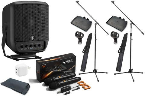 Yamaha STAGEPAS 100 別売りケース付き YAMAHA ヤマハ / STAGEPAS 100 BTR MKII [ワイヤレスマイク(マイク2本