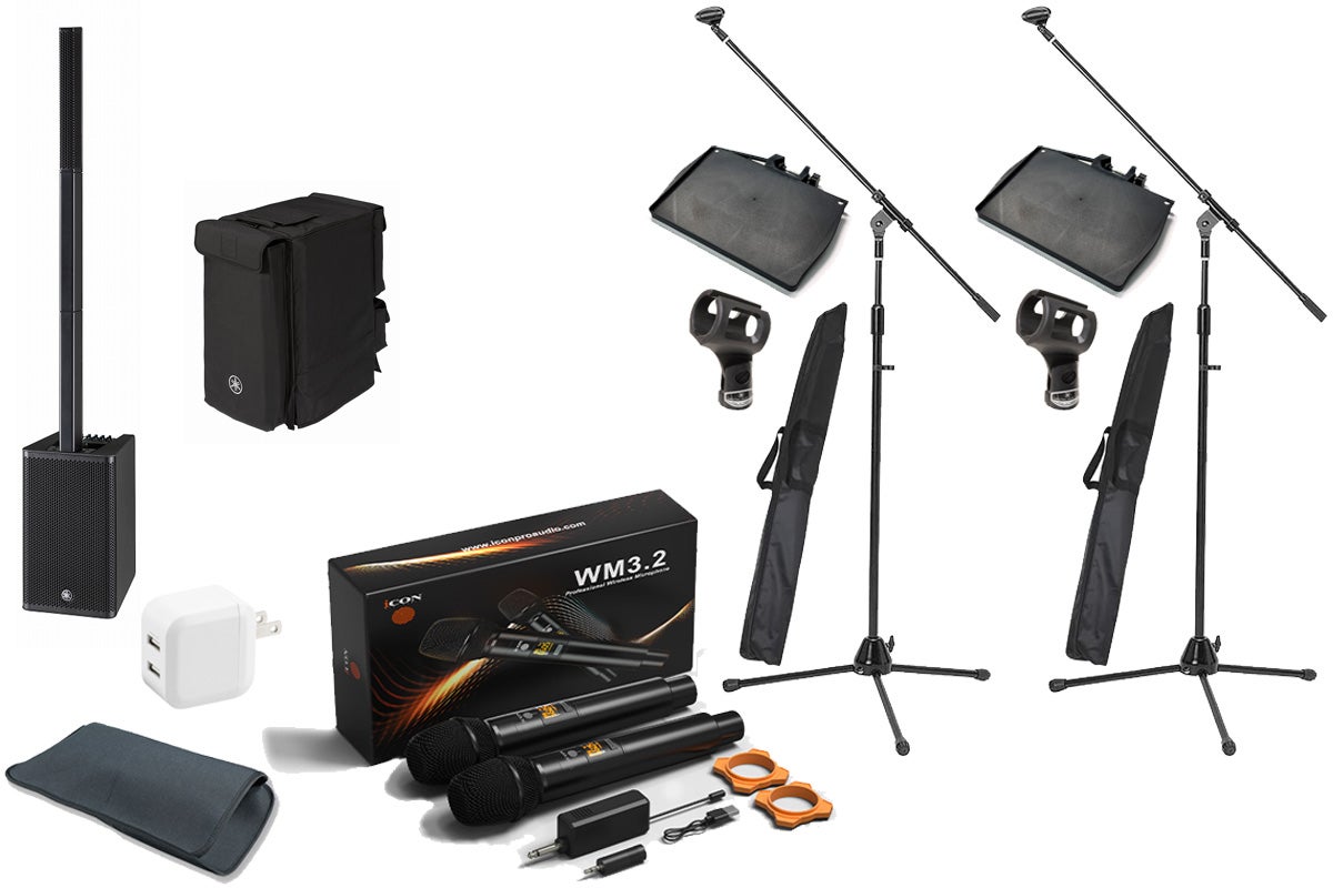 YAMAHA STAGEPAS 1K PAスピーカー 2台セット ケース付き YAMAHA STAGEPAS 1K PAスピーカー 2台セット ケース付き