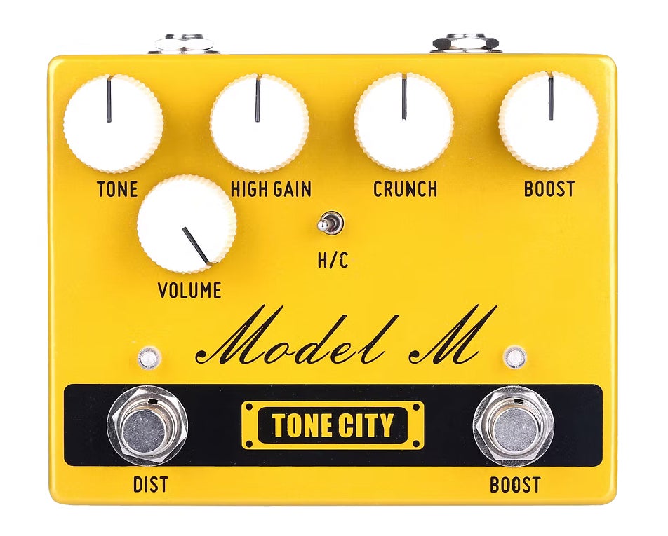 新製品】 TONE CITY / MODEL M v.2 ディストーション DELUXE PEDALS