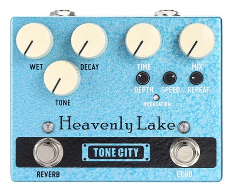 新製品】 TONE CITY / HEAVENLY LAKE ディレイ＆リバーブ DELUXE
