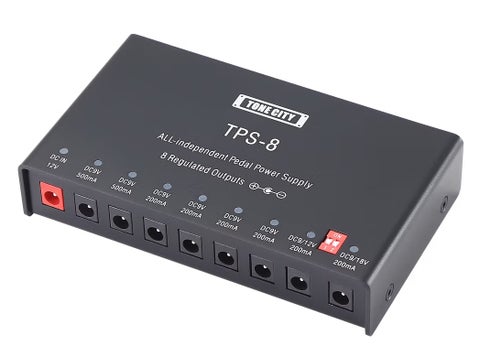 【新製品】 TONE CITY / TPS-8 Power Supply 8アウトプット オールアイソレーテッド パワーサプライ 【国内正規品】