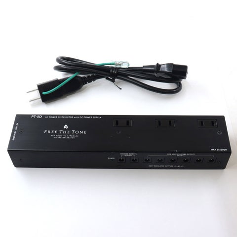 Free The Tone / PT-5D AC POWER DISTRIBUTOR with DC POWER SUPPLY